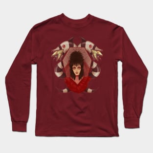 Lydia Deetz Beetlejuice fan art Long Sleeve T-Shirt